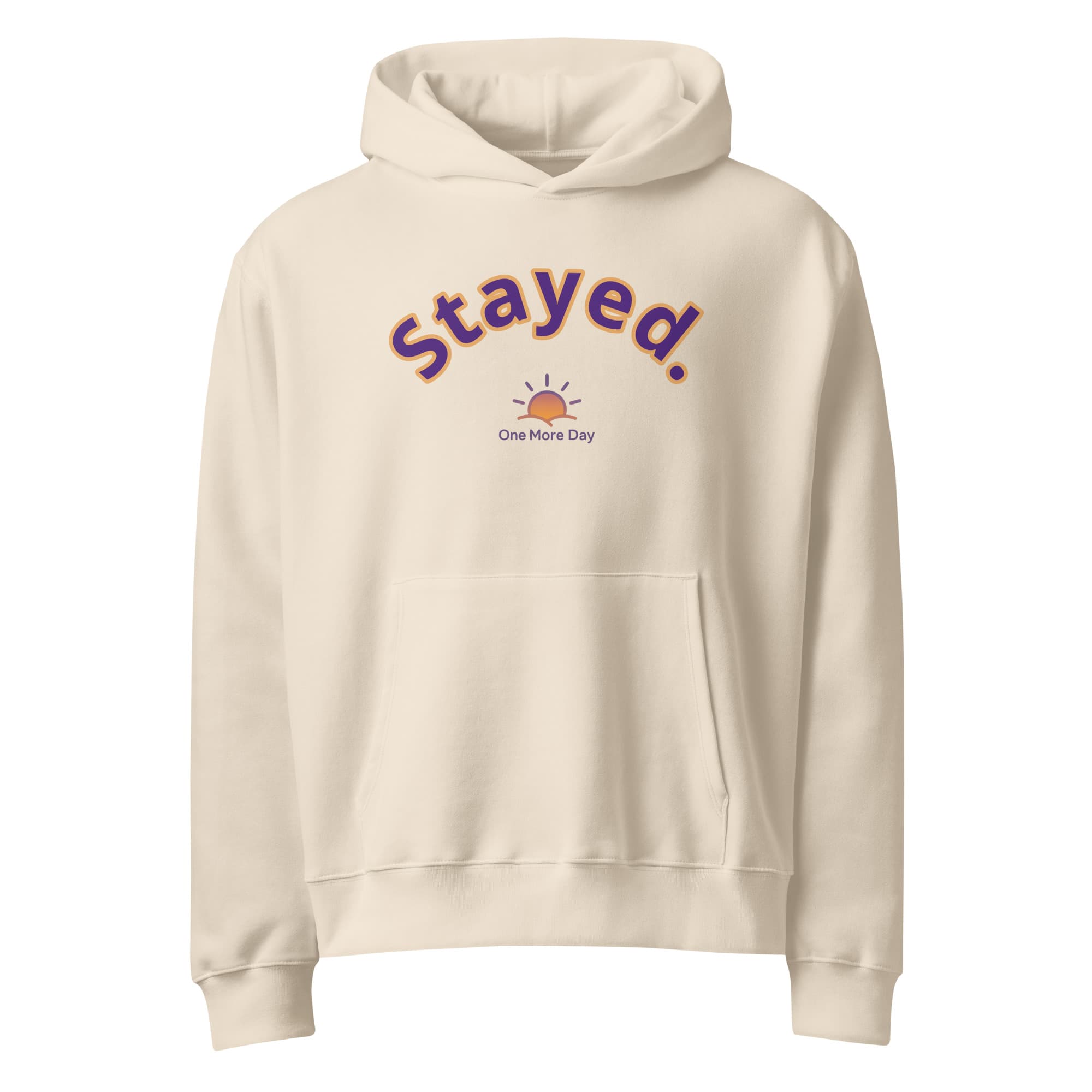 Stayed Statement Hoodie in Dust