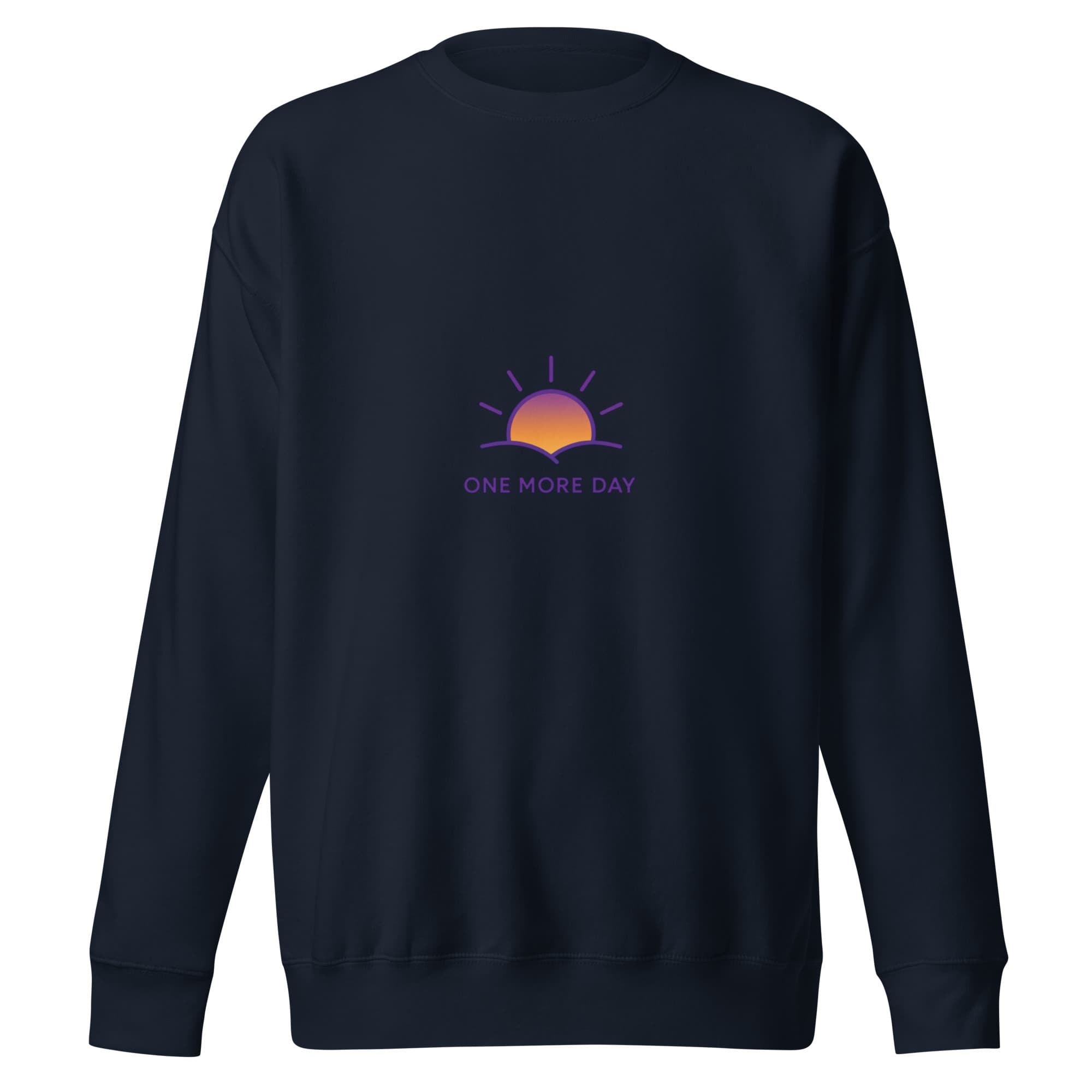 OMD Core Printed Crewneck in Navy